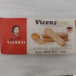 بیسکویت تیرامیسو ( لیدی فینگر ) ویچنزی vicenzi ایتالیا 200 گرم