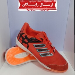 کفش ورزشی فوتسال سالنی مشکی پسرانه مردانه با ارسال رایگان از 31 تا 45 مشکی فسفری قرمز آبی نارنجی  