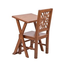 میز و صندلی چوبی نماز