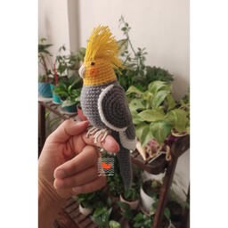 عروسک عروس هلندی دستبافت قلاب بافی عروسک پرنده دستساز