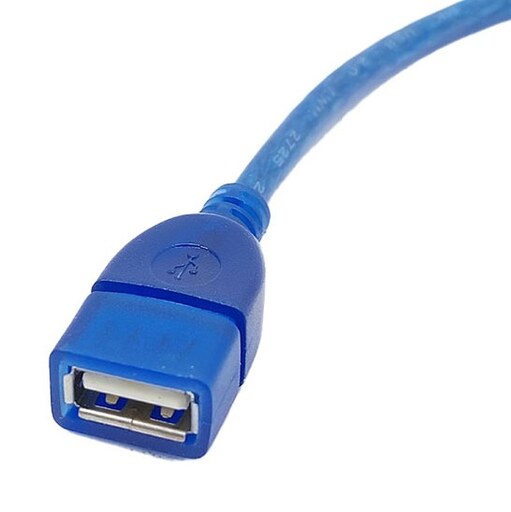 ابل تبدیل مادگی USB به 5 پین ایفورت طول 30 سانتی متر