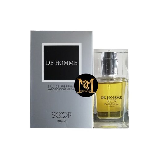 عطر جیبی مردانه اسکوپ مدل DE HOMME حجم 30 میلی لیتر