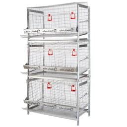 قفس مرغ 3 طبقه  - کیفیت اصلی(ارسال رایگان)