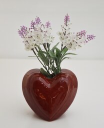 گلدان مدل قلب  سرامیکی