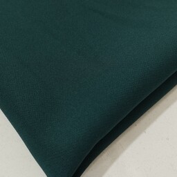 پارچه کرپ مازراتی گرم بالا عرض 150 تک رنگ رنگ سبز تیره قیمت به ازای نیم متر 