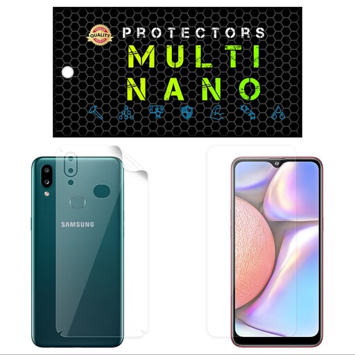 محافظ صفحه نمایش مولتی نانو مدل X-SFT مناسب برای گوشی موبایل سامسونگ Galaxy M01S به همراه برچسب پوششی تی پی یو 