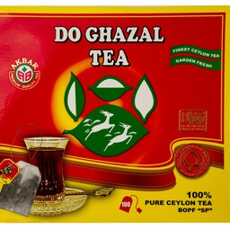 چای کیسه ایی غزالین بسته 100 عددی اصل