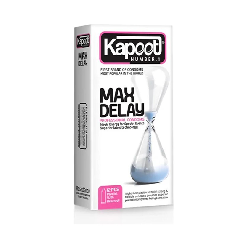 کاندوم تاخیر مضاعف کاپوت مدل Max Delay