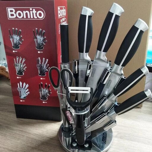 ست چاقو 9 تیکه بونیتو bonito مدل 1806