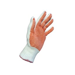 دستکش بافتنی خالدار  فری سایز گیج 10 وزن 50 گرم  تعداد 5 جفت در هر پک