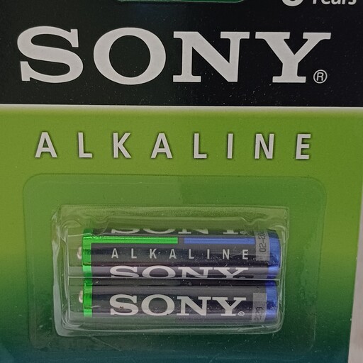 باتری نیم قلمی سونی مدل Alkaline بسته 2 عددی