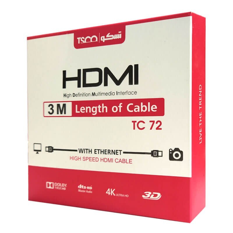 کابل HDMI تسکو مدل TSCO TC 72