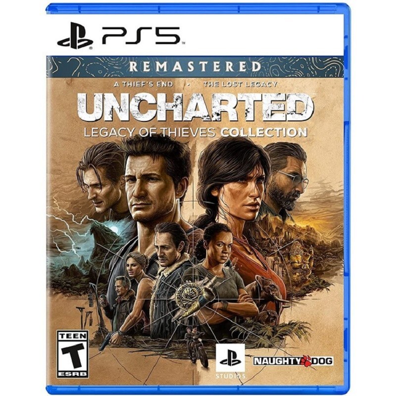 بازی Uncharted Legacy of Thieves Collection برای PS5