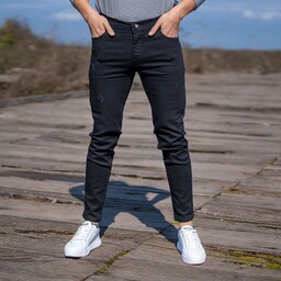 شلوار جین مردانه مشکی . 