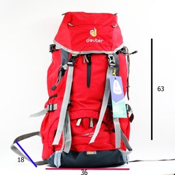 کوله پشتی کوهنوردی 55 لیتری deuter مدل 09