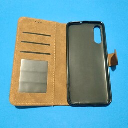 کیف کلاسوری چرمی مگنتی جا کارتی دار مناسب برای گوشی موبایل سامسونگ  A30s A50 A50s