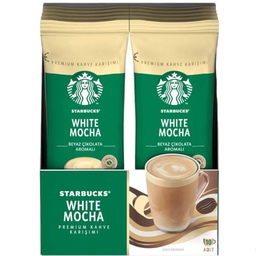 قهوه فوری وایت موکا استارباکس بسته 10تایی Starbucks White Mocha
