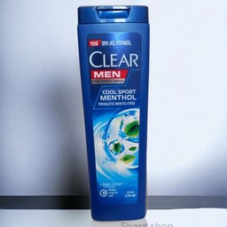 شامپو ضد شوره مردانه کلیر clear مدل Cool Sport Menthol   ترکیه حجم350 میل