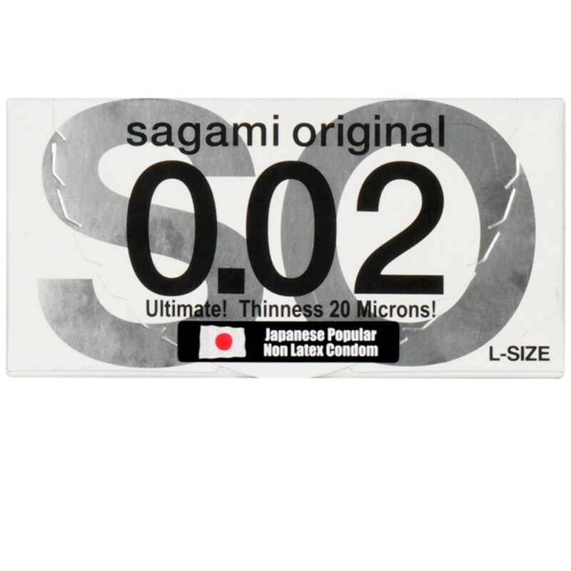 کاندوم سایز بزرگ ساگامی بسته 2 عددیSagami Original Condom 2 Pcs انقضا2027