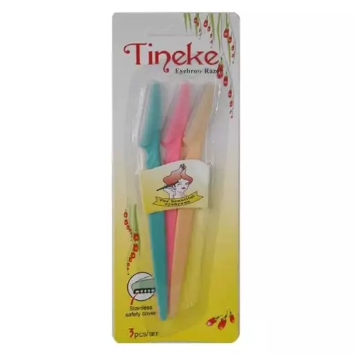 تیغ ابرو مدل Tincke بسته سه عددی