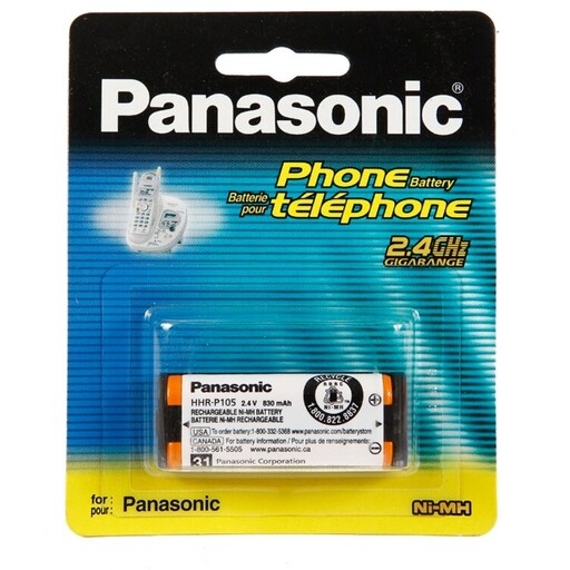 باتری پاناسونیک Panasonic برای تلفن و موبایل HHR-P105A