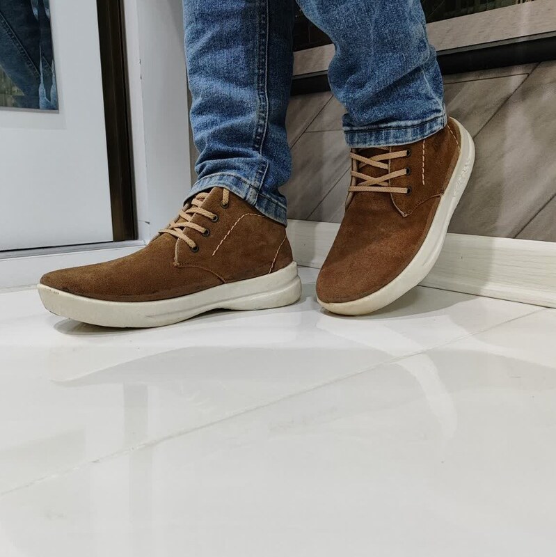کفش کتونی چرم تبریز کفش ایمنی مهندسی کفش کار کیفیت عالی به قیمت تولیدی (سایز بندی کامل)کتونی مردانه