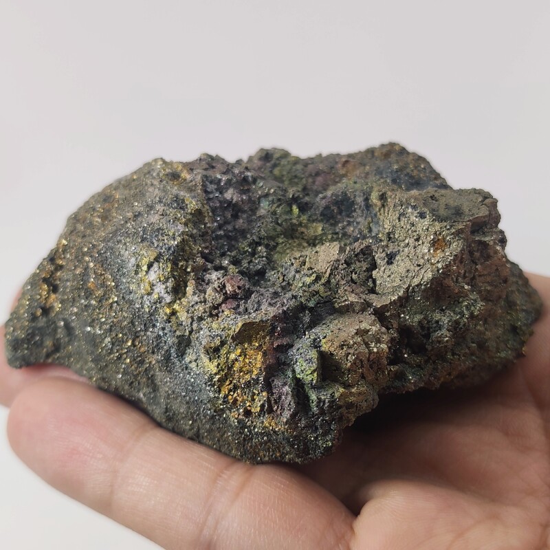 راف سنگ پیریت رنگین کمانی معدنی و طبیعی (کمیاب)  