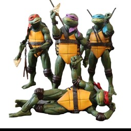 اکشن فیگور نکا مدل لاکپشت های نینجا مجموعه 4 عددی 