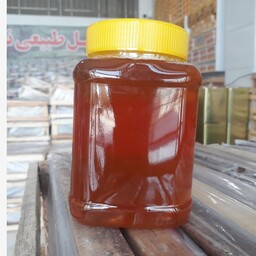 عسل گون  صددر صد طببعی یک کیلویی محصول باغات دامنه سبلان 