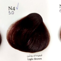 رنگ مو اسپانیایی وال وار سری طبیعی قهوه ای روشن n4