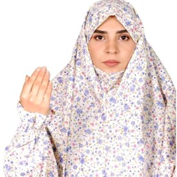 چادر نماز زنانه آستین دار وساده گلدن لایف عالی قد160 تا 175