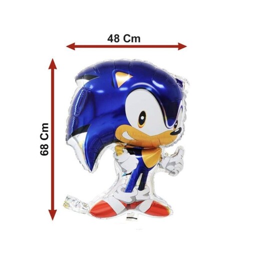 بادکنک فویلی سونیک - فویلی شخصیت سونیک