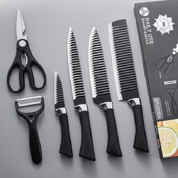 سرویس چاقو آشپزخانه 6 پارچه ویکلند مدل 0238A