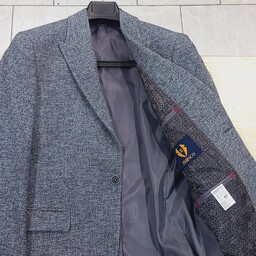 کت تک مردانه کناف وارداتی رنگ طوسی تاخاکستری سایز46تا56