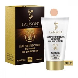 کرم ضد آفتاب لانسون مدل Multi Action شماره 2 با SPF50 حجم 40 ml