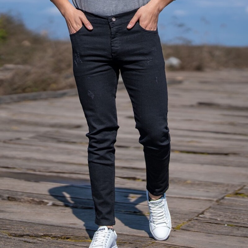 شلوار جین مردانه (مشکی) 