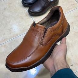 کفش چرم مردانه طبی تبریز تک با شش ماه ضمانت رویه،استر و کفی چرم طبیعی زیره پیو در سه رنگ سایزبندی 40 تا 44