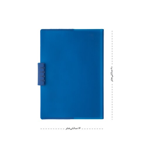 دفتر یادداشت جلد سیلیکونی سایز  A5 رقعی جلد سیلیکونی با دفتر قابل تعویض برند خواجه