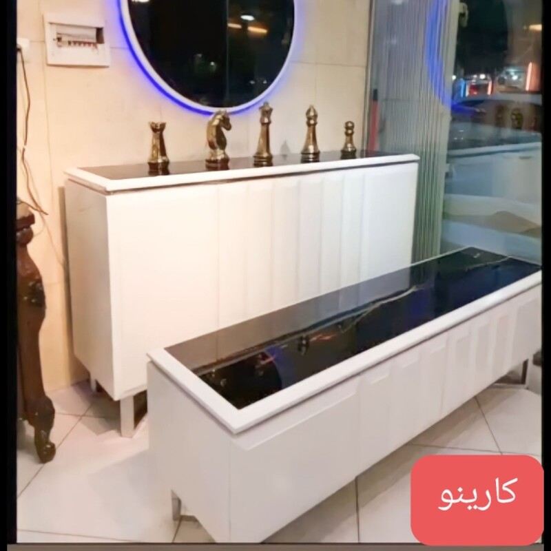  آینه کنسول و میز تلویزیون مدل004