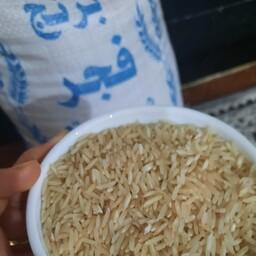 برنج اصیل ایرانی ارگانیک برنج فجروگوهر وبرنج قهوه ای خوشپخت وخوشمزه