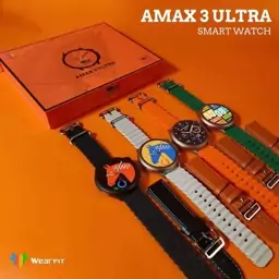 ساعت هوشمند جدید amax 3 ultra صفحه گرد اولترا