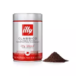 پودر قهوه ایلی illy مدل کلاسیکو (تاریخ دار) classico  قوطی 250 گرمی