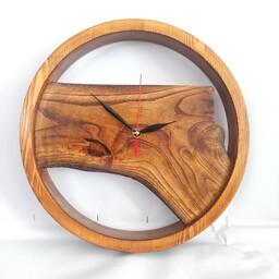 ساعت چوبی ساخته شده از چوب روسی و سنجد