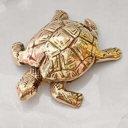 مجسمه دکوری لاکپشت با جنس برنز ابعاد 15.11