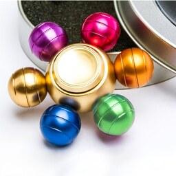 اسپینر فلزی 6 پره توپی رنگی -  Colorful 6 Ball Fidget Spinner