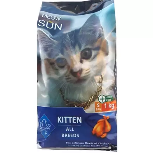  غذای خشک بچه گربه Meowsun Kitten