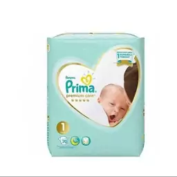 پوشک پریما پمپرز ضد حساسیت لهستانی سایز 1 prima pampers تعداد 70 تایی