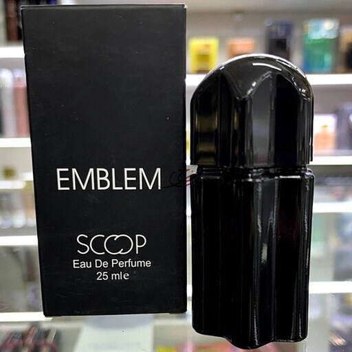 عطر جیبی مردانه اسکوپ مدل امبلم EMBLEM حجم 25 میلی لیتر