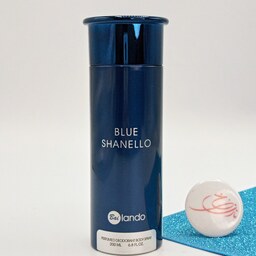 اسپری بدن مردانه بایلندو Bailando مدل بلو شنل BLUE SHANELLO حجم 200 میلی لیتر