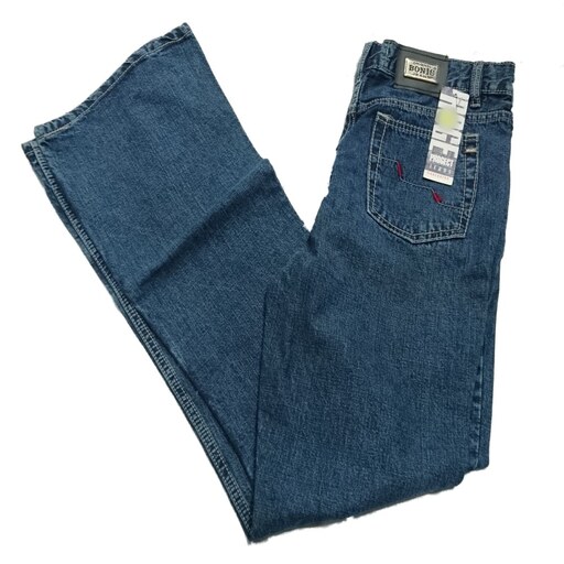 شلوار جین مردانه برند BONIS (سایز 36 خارجی معادل 48 ایرانی) (مدل دمپا)